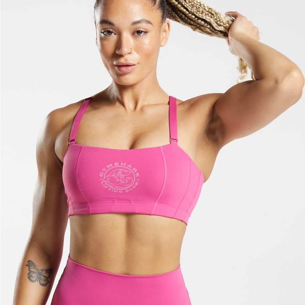 Gymshark Legacy Deep Pink Sports Bra Size XS